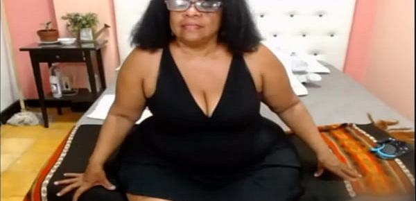  Black Colombian BBW Webcam Model has the hugest Ass